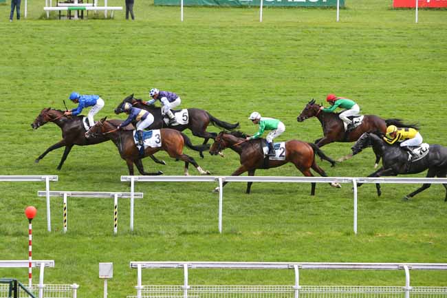 Photo d'arrivée de la course pmu PRIX PRUDENT à MAISONS-LAFFITTE le Lundi 11 juin 2018