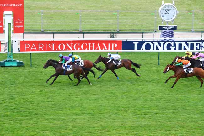 Photo d'arrivée de la course pmu PRIX D'ARGENCES à LONGCHAMP le Jeudi 14 juin 2018