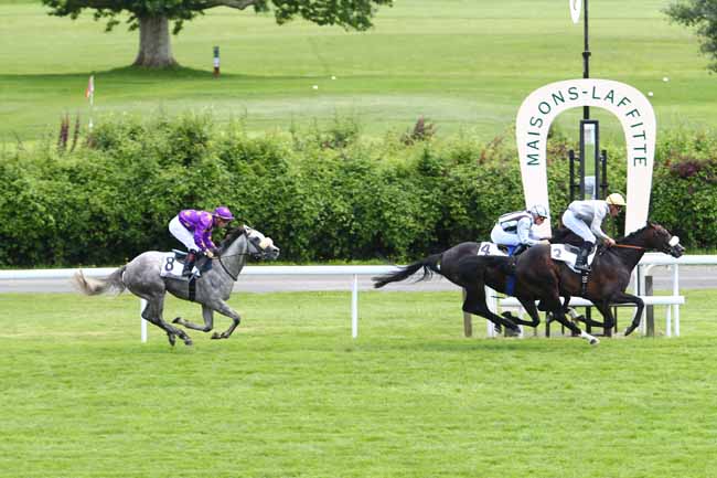 Photo d'arrivée de la course pmu PRIX HERBAGER à MAISONS-LAFFITTE le Samedi 16 juin 2018