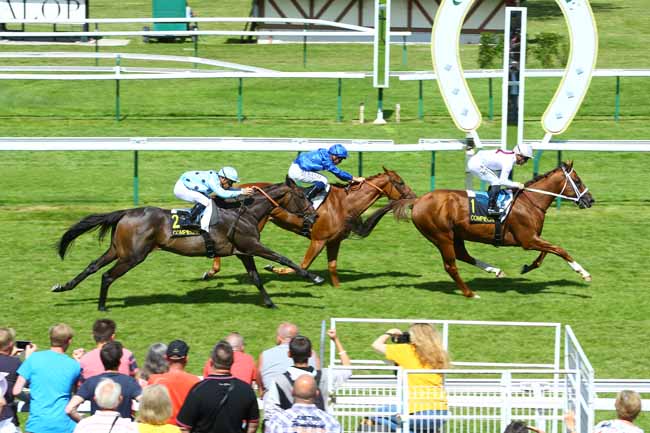 Photo d'arrivée de la course pmu GRAND PRIX DE COMPIEGNE à COMPIEGNE le Samedi 23 juin 2018
