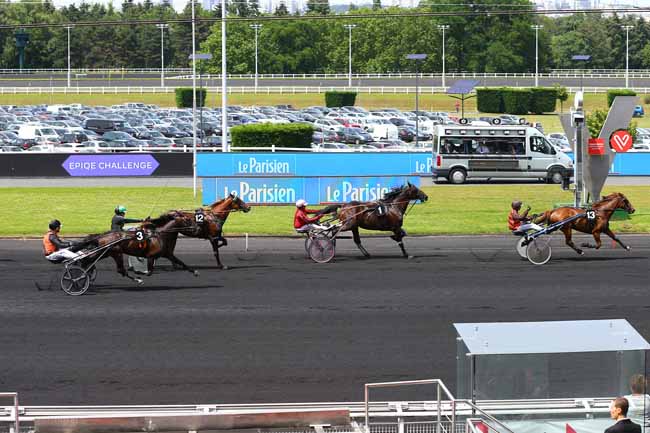 Photo d'arrivée de la course pmu PRIX DE NESLES à PARIS-VINCENNES le Dimanche 24 juin 2018