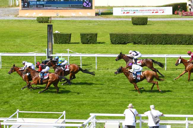 Photo d'arrivée de la course pmu PRIX D'ELLON à CLAIREFONTAINE le Vendredi 29 juin 2018