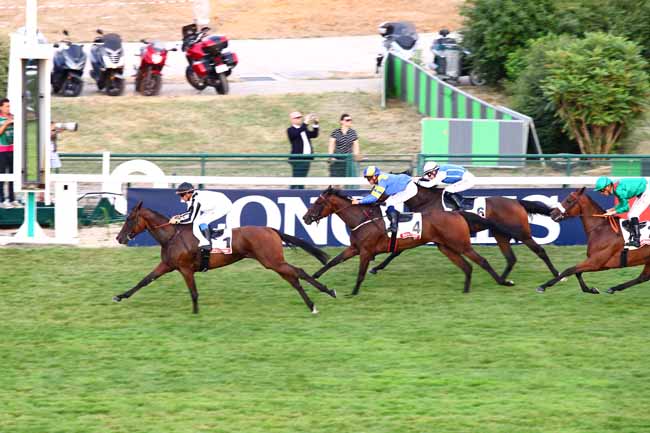 Photo d'arrivée de la course pmu PRIX DE LA MADELEINE à LONGCHAMP le Samedi 14 juillet 2018