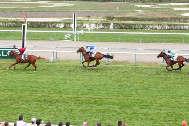 Photo d'arrivée de la course pmu PRIX DE CREVECOEUR à DEAUVILLE le Mardi 7 août 2018