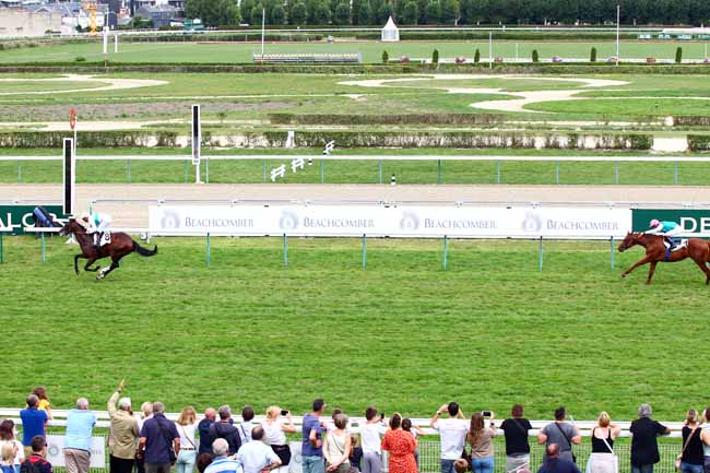 Photo d'arrivée de la course pmu PRIX DE MONTAIGU à DEAUVILLE le Mardi 21 août 2018