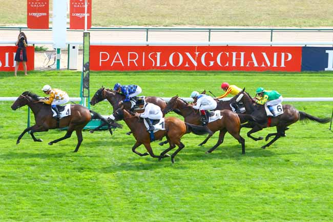 Photo d'arrivée de la course pmu PRIX DE PONTOISE à LONGCHAMP le Mercredi 5 septembre 2018