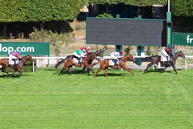 Photo d'arrivée de la course pmu PRIX BORAX à SAINT-CLOUD le Vendredi 14 septembre 2018