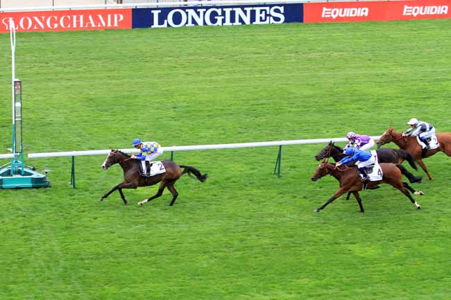Photo d'arrivée de la course pmu PRIX DE LA TOUR DES DAMES à LONGCHAMP le Samedi 22 septembre 2018