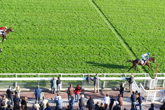 Photo d'arrivée de la course pmu PRIX MID DANCER à AUTEUIL le Samedi 20 octobre 2018