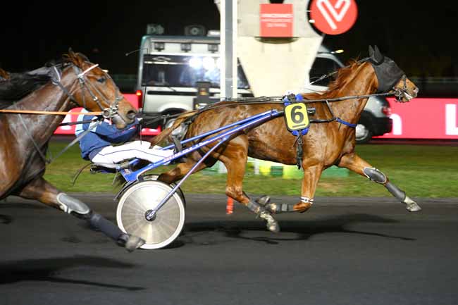 Photo d'arrivée de la course pmu PRIX TIMOCHARIS à PARIS-VINCENNES le Mardi 23 octobre 2018