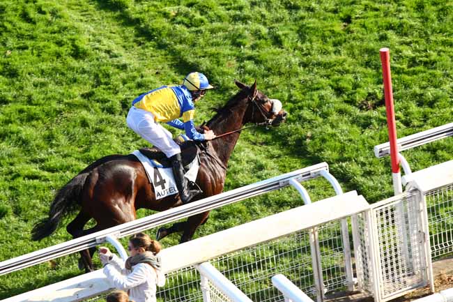 Photo d'arrivée de la course pmu PRIX HUNORISK à AUTEUIL le Jeudi 25 octobre 2018