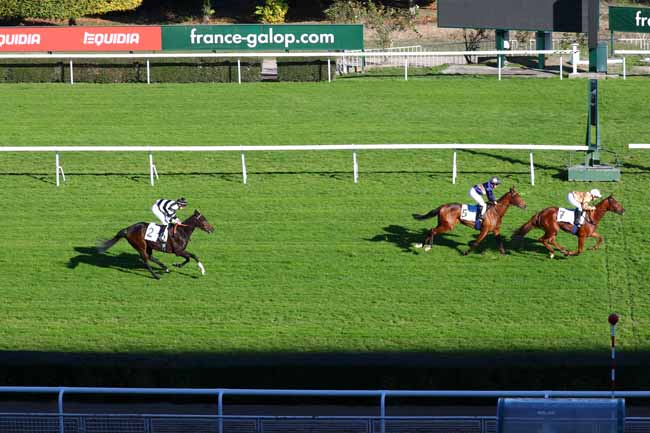 Photo d'arrivée de la course pmu PRIX D'EAUBONNE à SAINT-CLOUD le Vendredi 9 novembre 2018
