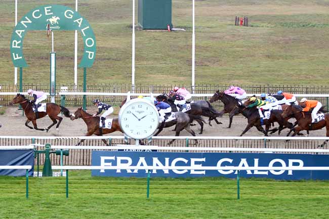 Photo d'arrivée de la course pmu PRIX DU PADDOCK à CHANTILLY le Mardi 20 novembre 2018