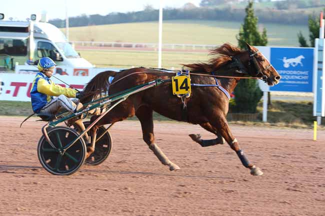 Photo d'arrivée de la course pmu PRIX DU CONSEIL REGIONAL DE NORMANDIE à MAUQUENCHY le Mercredi 21 novembre 2018