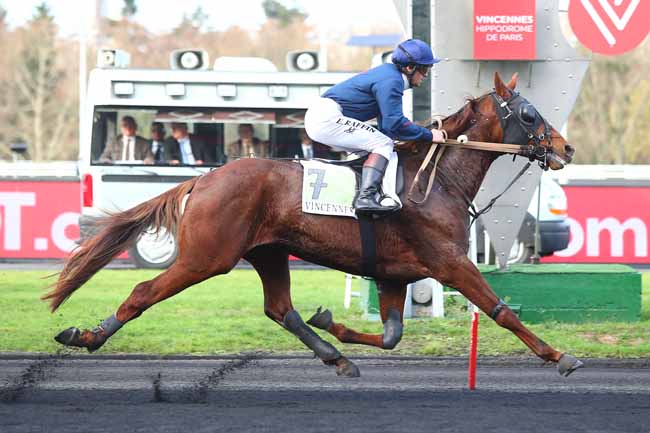 Photo d'arrivée de la course pmu PRIX URGENT à PARIS-VINCENNES le Jeudi 29 novembre 2018