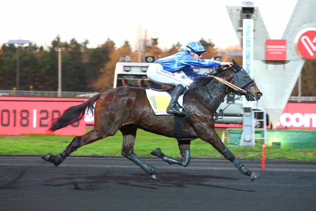 Photo d'arrivée de la course pmu PRIX PAUL BUQUET à PARIS-VINCENNES le Jeudi 29 novembre 2018