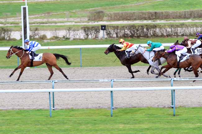 Photo d'arrivée de la course pmu PRIX JUNO BEACH à DEAUVILLE le Samedi 1 décembre 2018