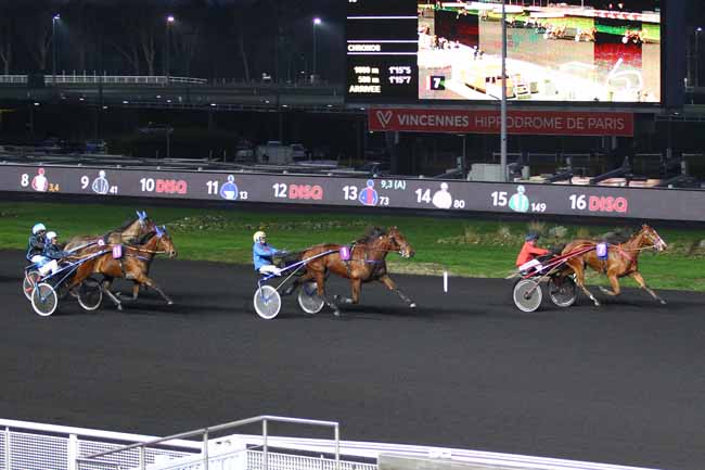 Photo d'arrivée de la course pmu PRIX D'ARGENCES à PARIS-VINCENNES le Samedi 19 janvier 2019