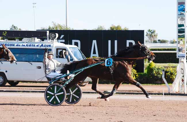 Photo d'arrivée de la course pmu PRIX DES ROSES à CAGNES-SUR-MER le Mardi 5 février 2019