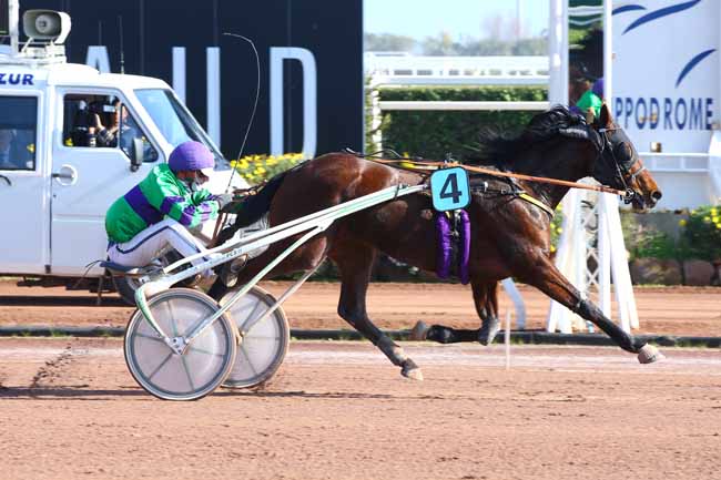 Photo d'arrivée de la course pmu PRIX DE GOTEBORG à CAGNES-SUR-MER le Vendredi 1 mars 2019