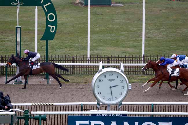 Photo d'arrivée de la course pmu PRIX DU BEAUVAISIS à CHANTILLY le Jeudi 14 mars 2019