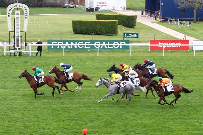 Photo d'arrivée de la course pmu PRIX DE LORRAINE à MAISONS-LAFFITTE le Mardi 2 avril 2019