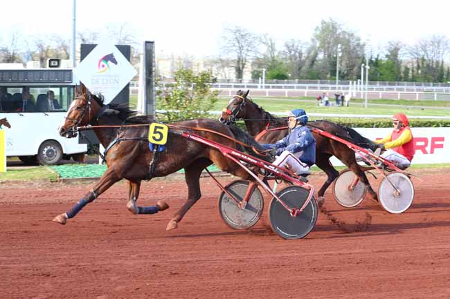 Photo d'arrivée de la course pmu PRIX DE TOULOUSE à LYON LA SOIE le Mercredi 10 avril 2019