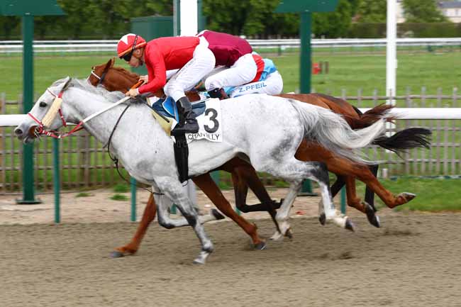 Photo d'arrivée de la course pmu PRIX DE BARON à CHANTILLY le Mercredi 24 avril 2019