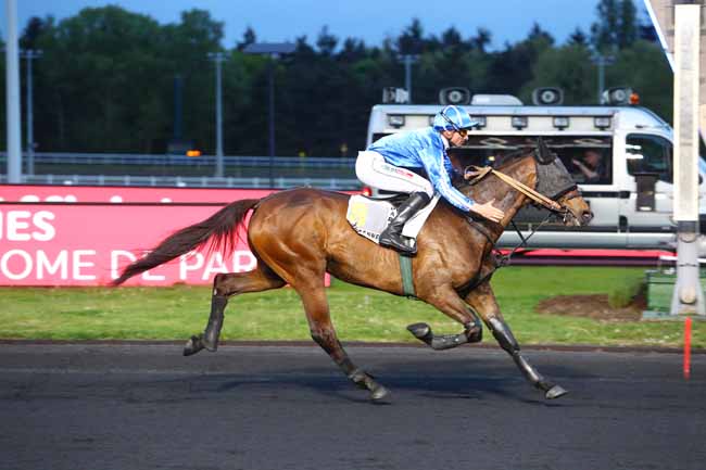 Photo d'arrivée de la course pmu PRIX ANTIGONE à PARIS-VINCENNES le Vendredi 26 avril 2019