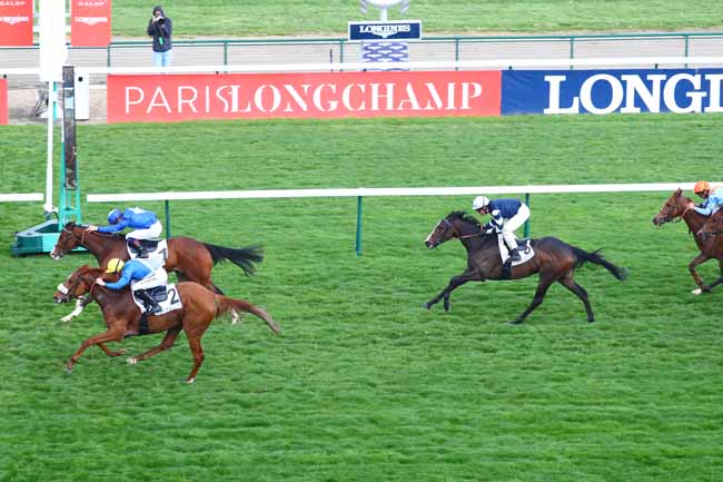 Photo d'arrivée de la course pmu PRIX DE FLEURUS à LONGCHAMP le Samedi 4 mai 2019