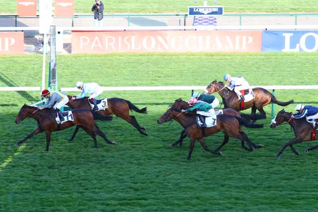 Photo d'arrivée de la course pmu PRIX ERNEST LEROY à LONGCHAMP le Samedi 4 mai 2019