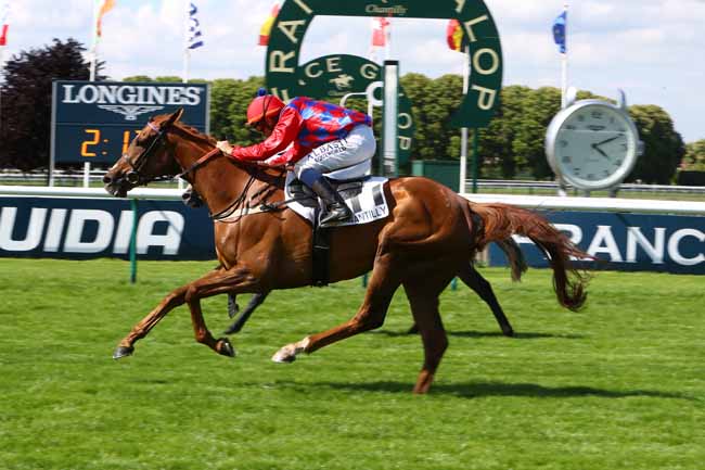 Photo d'arrivée de la course pmu PRIX D'AUMONT-EN-HALATTE à CHANTILLY le Samedi 11 mai 2019