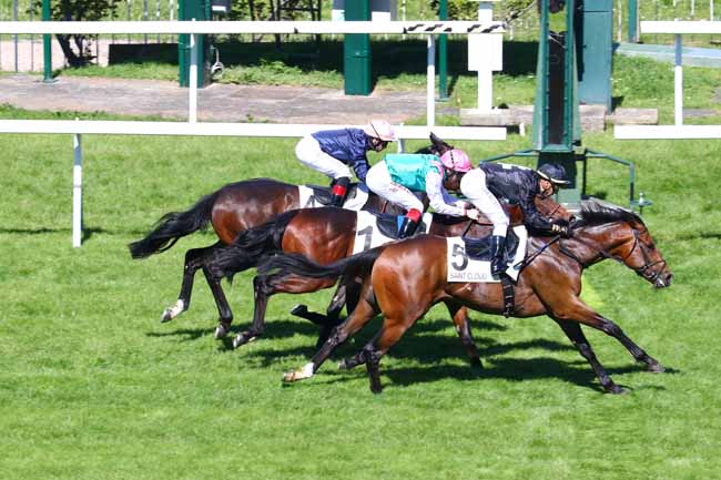 Photo d'arrivée de la course pmu PRIX VERSO II à SAINT-CLOUD le Lundi 13 mai 2019