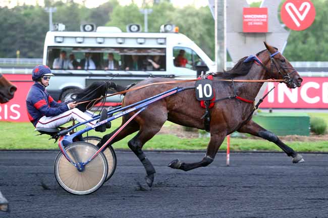 Photo d'arrivée de la course pmu PRIX CAMILLA à PARIS-VINCENNES le Mardi 21 mai 2019