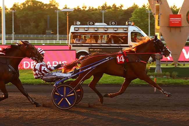 Photo d'arrivée de la course pmu PRIX MIMAS à PARIS-VINCENNES le Vendredi 31 mai 2019