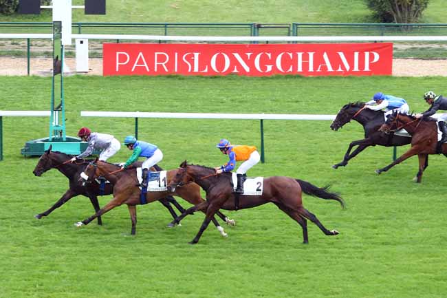 Photo d'arrivée de la course pmu PRIX DU JARDIN D'ACCLIMATATION à LONGCHAMP le Lundi 3 juin 2019