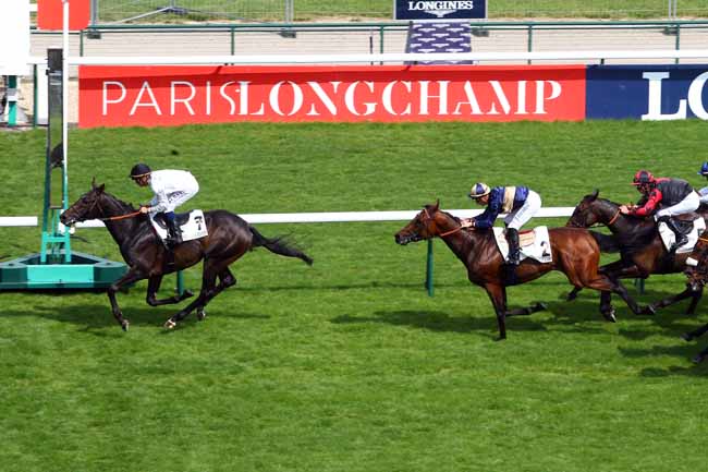 Photo d'arrivée de la course pmu PRIX DU MARCHE AUX FLEURS à LONGCHAMP le Lundi 3 juin 2019