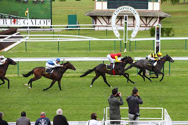 Photo d'arrivée de la course pmu PRIX DE CARLEPONT à COMPIEGNE le Vendredi 7 juin 2019