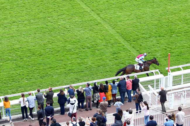 Photo d'arrivée de la course pmu PRIX QUESTARABAD à AUTEUIL le Dimanche 9 juin 2019