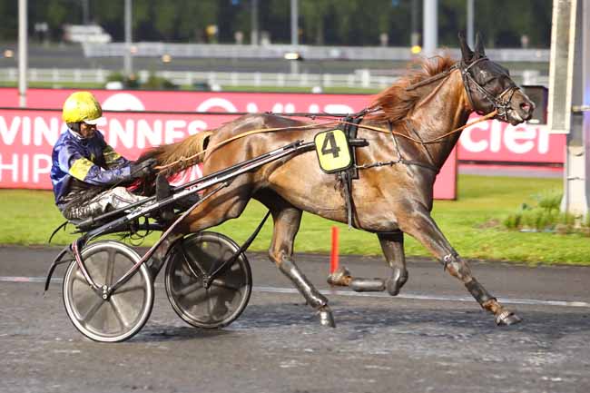 Photo d'arrivée de la course pmu PRIX SIRI à PARIS-VINCENNES le Mardi 11 juin 2019