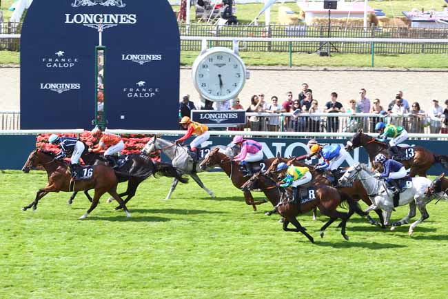 Photo d'arrivée de la course pmu CHAMPIONNAT DU MONDE LONGINES FEGENTRI - PRIX REINE MARIE-AMELIE LONGINES à CHANTILLY le Dimanche 16 juin 2019