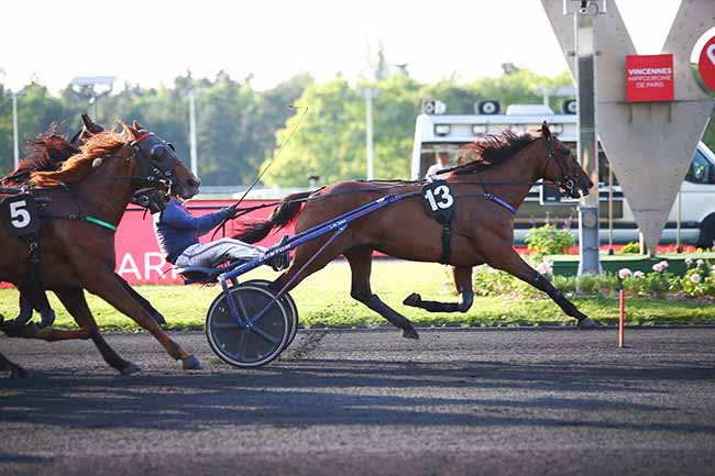 Photo d'arrivée de la course pmu PRIX EURYKLEIA à PARIS-VINCENNES le Mardi 18 juin 2019