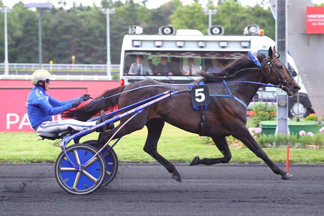 Photo d'arrivée de la course pmu PRIX HYGICA à PARIS-VINCENNES le Vendredi 21 juin 2019