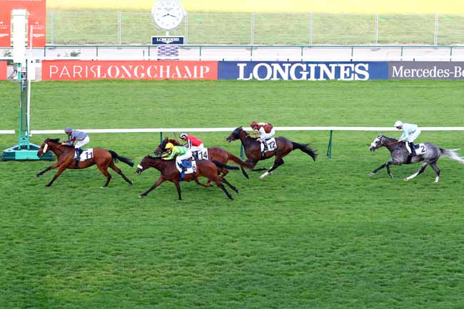 Photo d'arrivée de la course pmu PRIX DU PALAIS DE TOKYO à LONGCHAMP le Jeudi 27 juin 2019