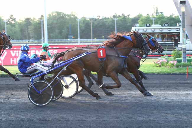 Photo d'arrivée de la course pmu PRIX IRENE à PARIS-VINCENNES le Vendredi 28 juin 2019