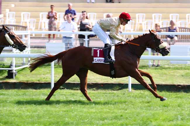 Photo d'arrivée de la course pmu PRIX PIERRE LEPEUDRY à CLAIREFONTAINE le Vendredi 28 juin 2019
