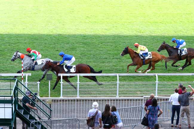 Photo d'arrivée de la course pmu PRIX DE RIS-ORANGIS à MAISONS-LAFFITTE le Samedi 13 juillet 2019