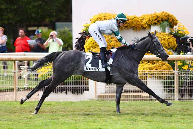 Photo d'arrivée de la course pmu PRIX DU VERNET à VICHY le Jeudi 18 juillet 2019