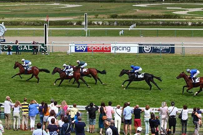Photo d'arrivée de la course pmu ARQANA PRIX DE TANCARVILLE à DEAUVILLE le Samedi 27 juillet 2019