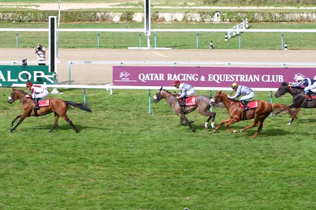 Photo d'arrivée de la course pmu AL RAYYAN CUP à DEAUVILLE le Samedi 10 août 2019